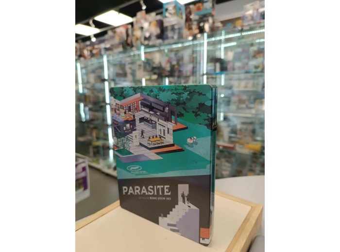 Blu-Ray Parasite - Édition Collector boîtier SteelBook - 4K Ultra HD + Blu-ray + Blu-ray bonus + DVD