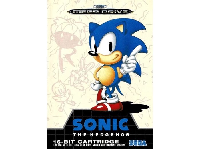 Jeu Sega Megadrive Sonic the Hedgehog