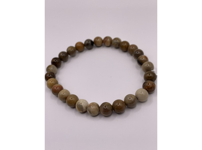 Bracelet bois fossile