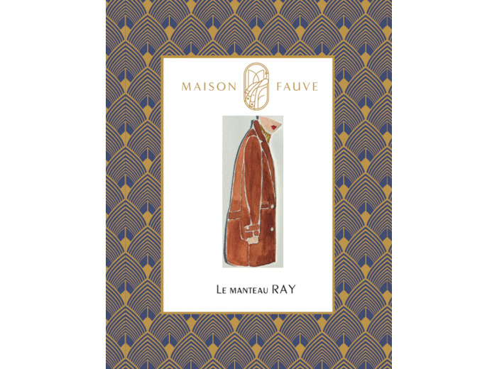 Maison Fauve - Patron Femme Manteau Ray du 34 au 56