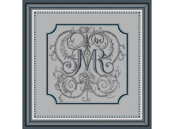 MR BANDANA 32% SOIE 68%VISCOS