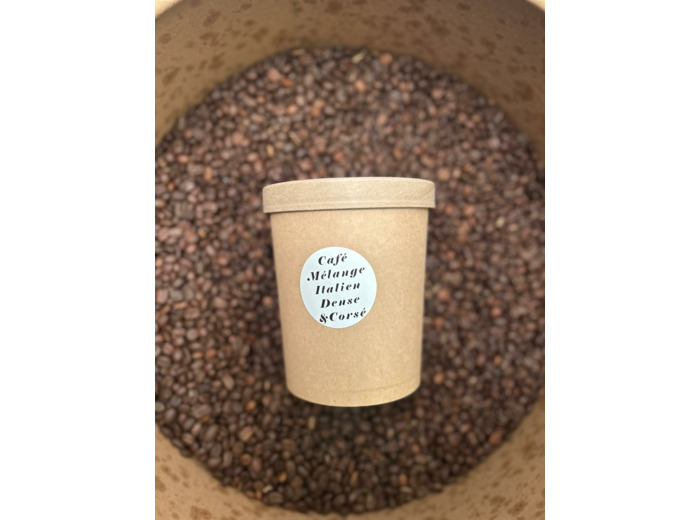 Café mélange Italien Dense et Corsé