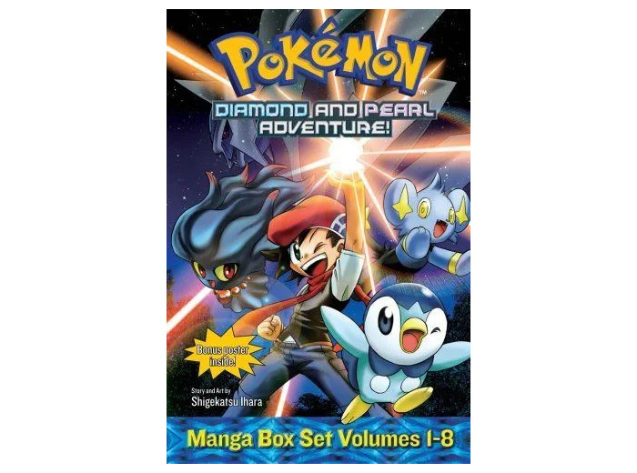 Livre Pokemon Diamond and Pearl Adventure! Box Set