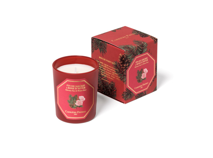 Bougie Parfumée Pin Rose d hiver