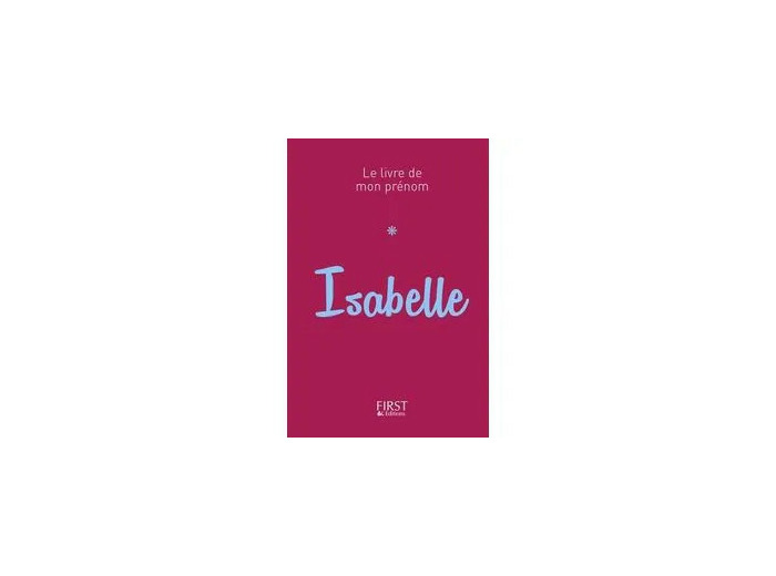 Livre Isabelle