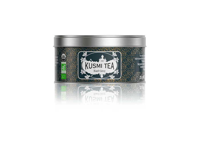 Thés Aromatisés Noirs Earl Grey Bio - Boîte métal 20gr