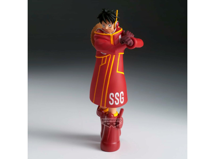 [FIGURINE] ONE PIECE - THE SHUKKO FIGURE - MONKEY.D.LUFFY Ver. EGGHEAD