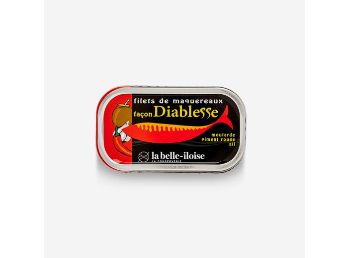 Filets de Maquereaux façon Diablesse Moutarde, piment et ail 112,5g