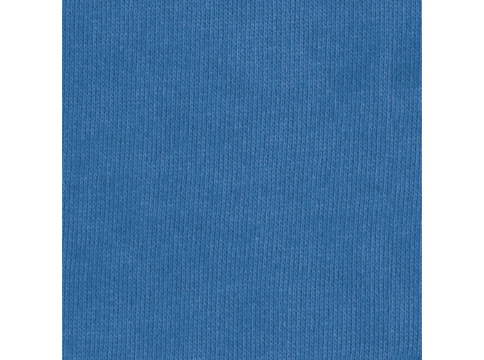 C. Pauli - Tissu Sweat de Coton Gratté Uni Couler Bleu Vif