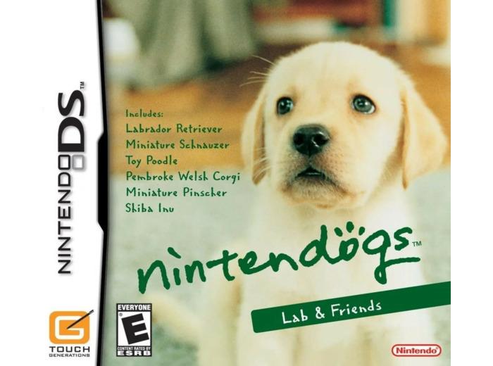 Jeu DS Nintendogs Labrador & ses amis