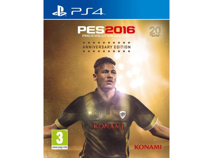 Jeu Ps4 Pes 2016 20th Anniversary Edition