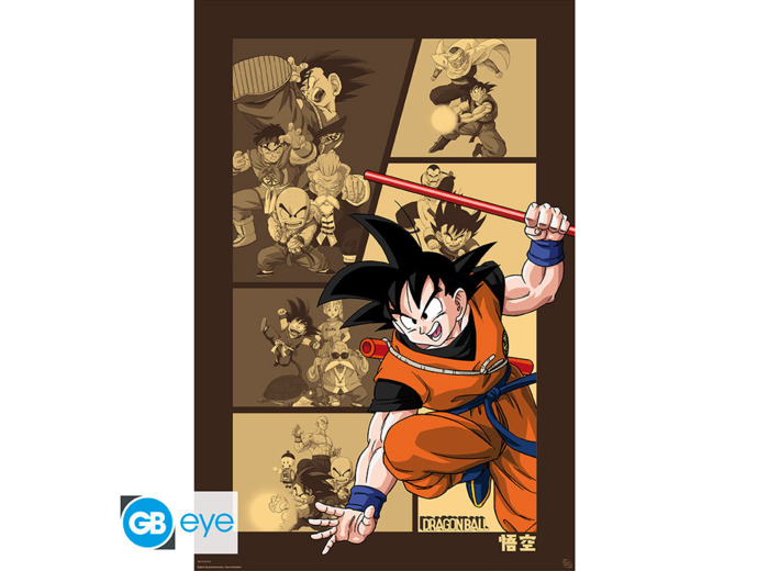 [POSTER] DRAGON BALL - Poster Maxi 91,5x61 - Goku Retro