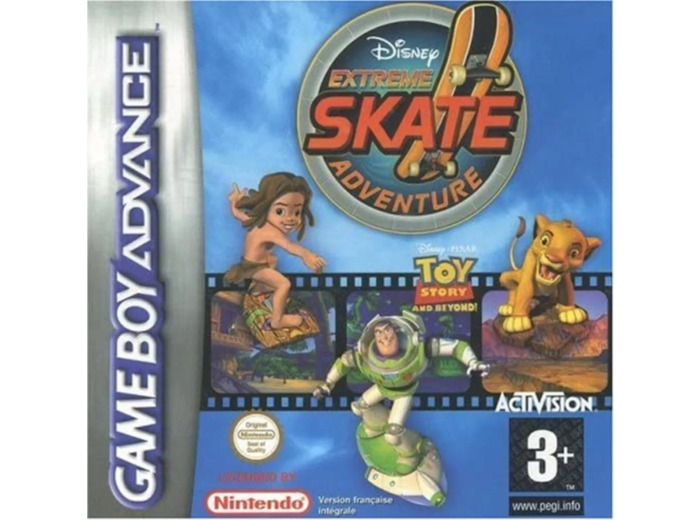Jeu GBA Disney's Extreme Skate Adventure