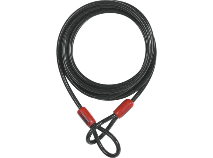 ABUS cobra câble d'acier, 10 Millimètres x 500 centimètres