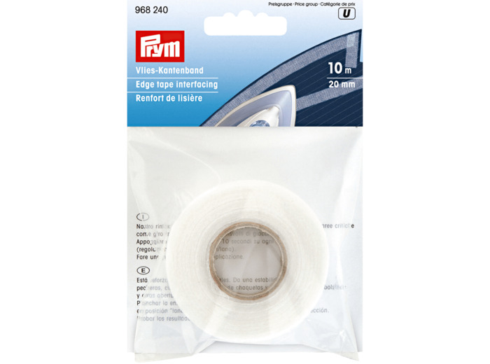 Prym - Renfort de Lisière 20 mm Blanc