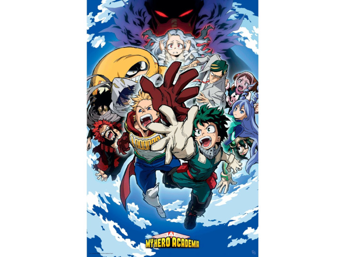 [POSTER] MY HERO ACADEMIA - Poster - Eri & Groupe roulé filmé (91.5x61cm)