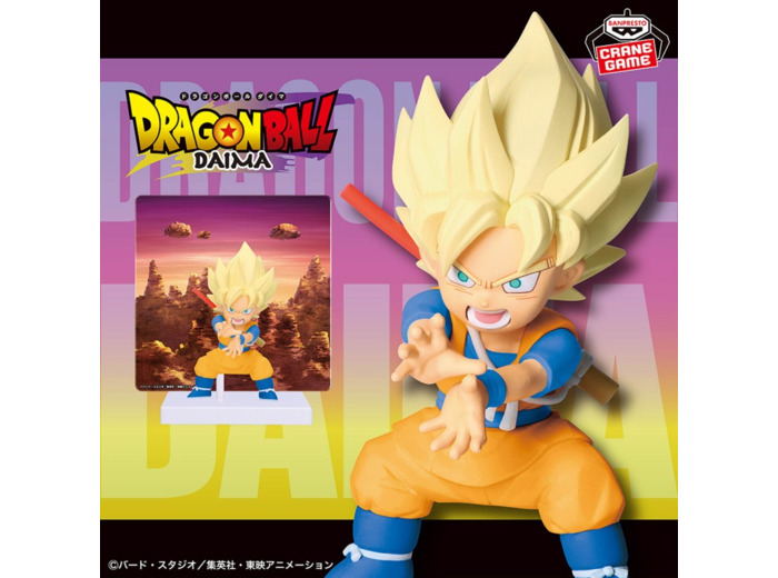 [FIGURINE] DRAGON BALL DAIMA - FIGURE WITH PANEL - SON GOKU(MINI) II