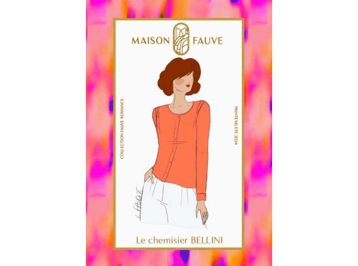 Maison Fauve - Patron Couture Chemisier "Bellini" du 34 au 52
