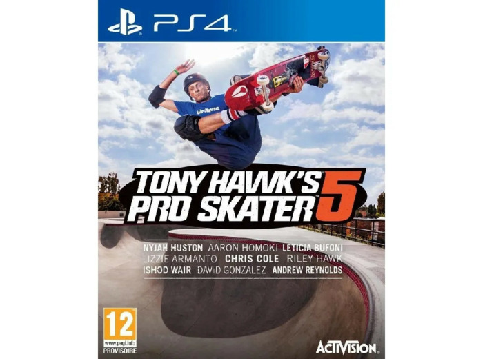 Jeu Ps4 Tony Hawk's Pro Skater 5