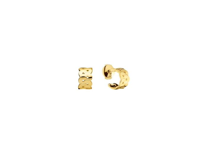 Boucles d'oreilles Arthus Bertrand Enlacé en or jaune