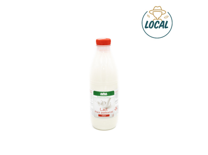 Lait frais entier pasteurisé - Local