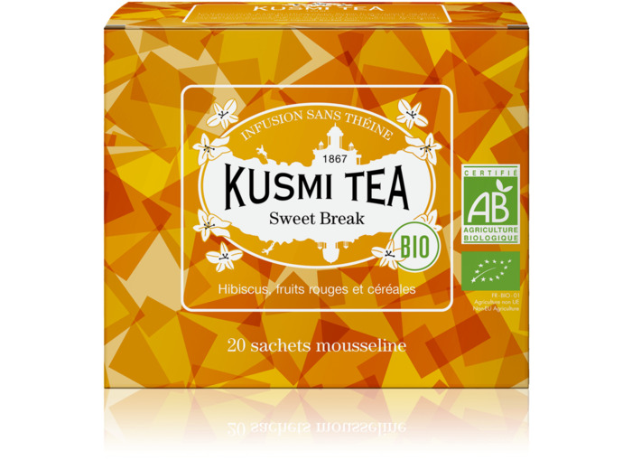 Infusions & Déthéinés Sweet Break Bio - Etui 20 sachets mousseline - 50 gr