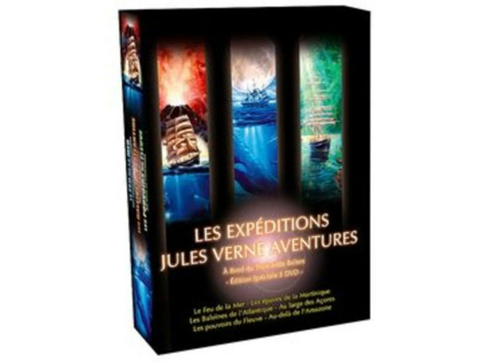 Dvd Les Expéditions Jules Verne Aventures