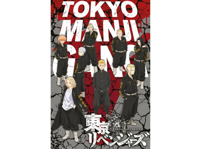 [POSTER] TOKYO REVENGERS - Poster Maxi (91,5 x 61 cm) - Takemichi & le Tokyo