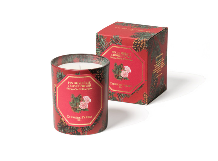 Bougie Parfumée Pin Rose d hiver