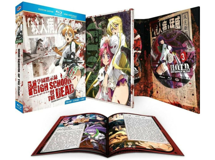 Blu-Ray High School of the Dead - Intégrale - Édition Saphir - Blu - ray