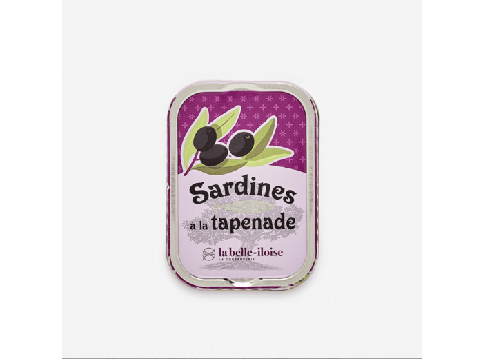 Sardines à la tapenade 115g