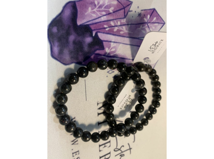 Bracelet en opale noire