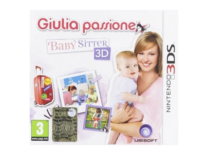 Jeu 3DS GIULIA PASSIONE Baby sitter 3D
