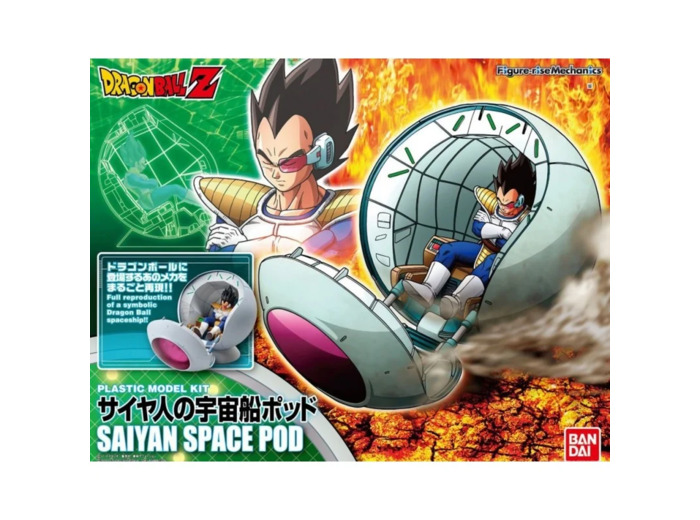 [figurine] Dragon Ball Figure rise mecha saiyan space pod