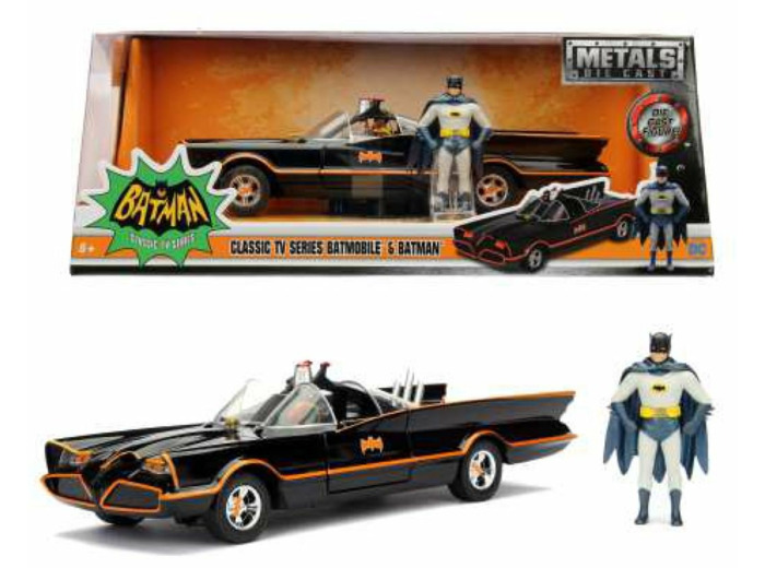 Classic Batmobile Batman Robin Figure 1966 1/24