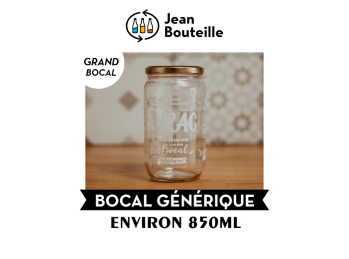 Bocal Verre 850 ml