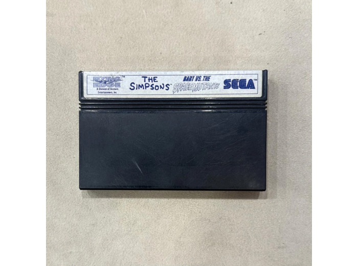 Jeu Sega Master System The Simpsons - Bart Vs The Space Mutants Master System