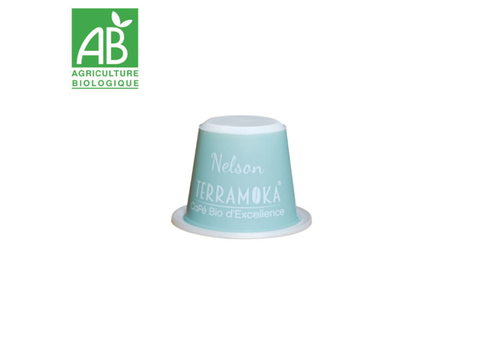 Capsule biodégradable Nelson décaféiné x 1