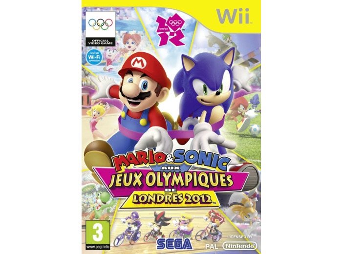 Jeu WII Mario & Sonic aux Jeux Olympiques de Londres 2012