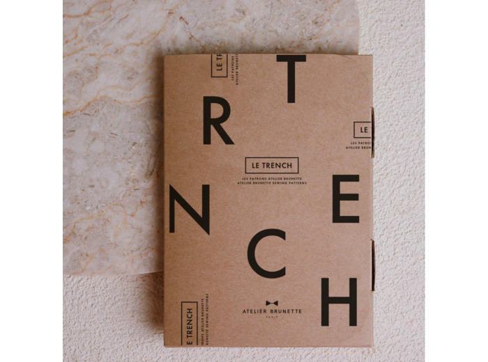 Atelier Brunette – Patron Couture LE Trench de 34 au 50