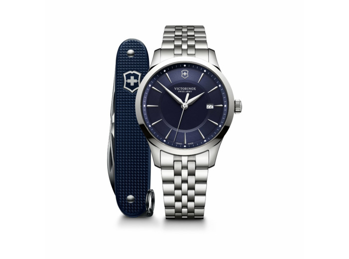 Montre Victorinox Alliance, cadran bleu, 40mm