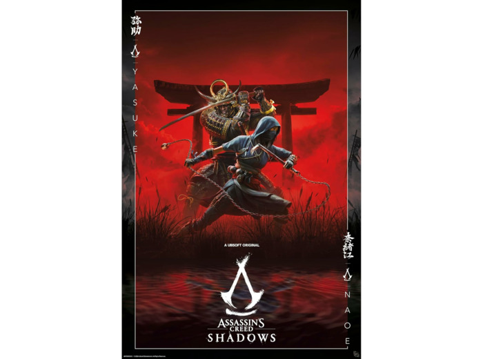 [POSTER] ASSASSIN'S CREED - Poster  91,5 x 61 cm - Shadows key art
