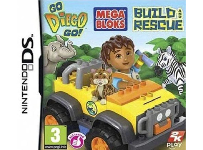 Jeu DS Go Diego Go ! Mega Bloks Build & Rescue