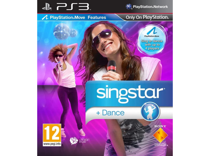 Jeu PS3 Singstar dance (jeu compatible Playstation Move)