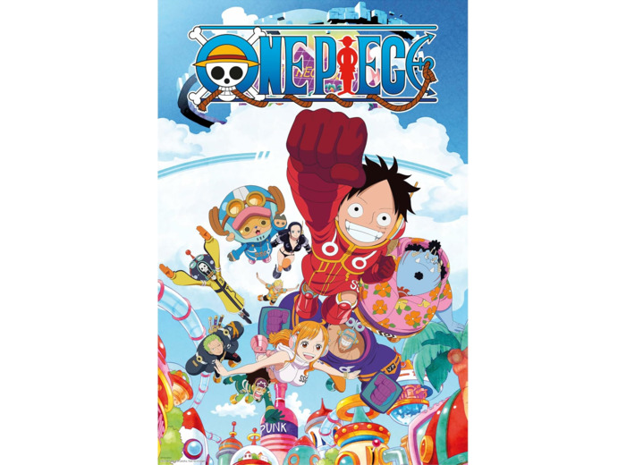 [POSTER] ONE PIECE - Poster Maxi 91,5x61 - Egg Head Couverture