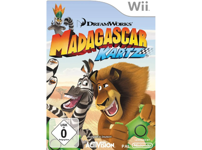 Jeu Wii Madagascar Kartz