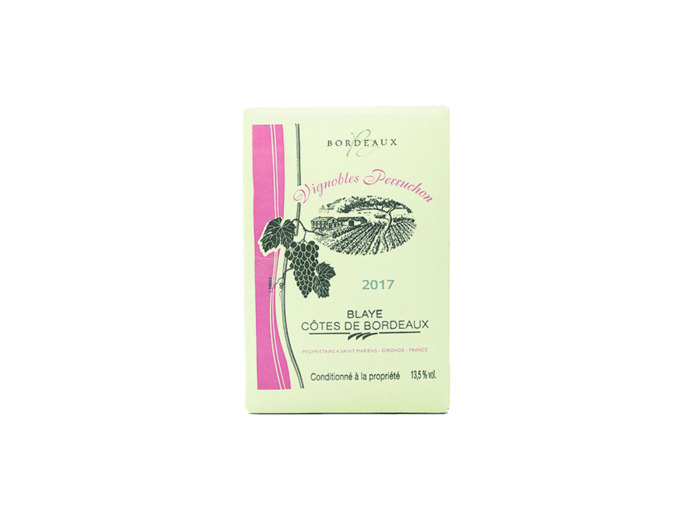 Fontaine  À Vin 5L - Aop Blaye Côtes De Bordeaux 2019 Chateau Pin St-Pierre 5L