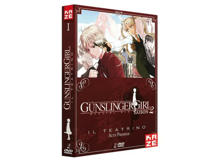 Dvd Gunslinger Girl - Saison 2 : Il Teatrino - Box 1/2