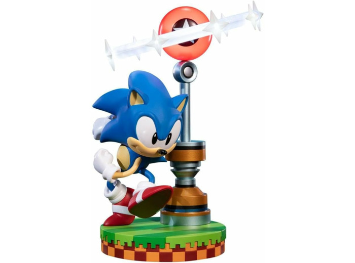 SONIC THE HEDGEHOG Statuette Sonic Version Collector F4F 27cm