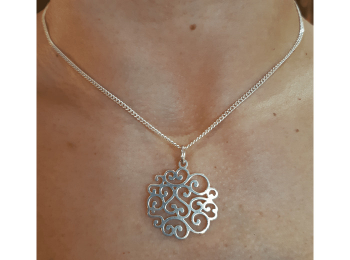 Collier ARGENT SWAROVSKI 24-289